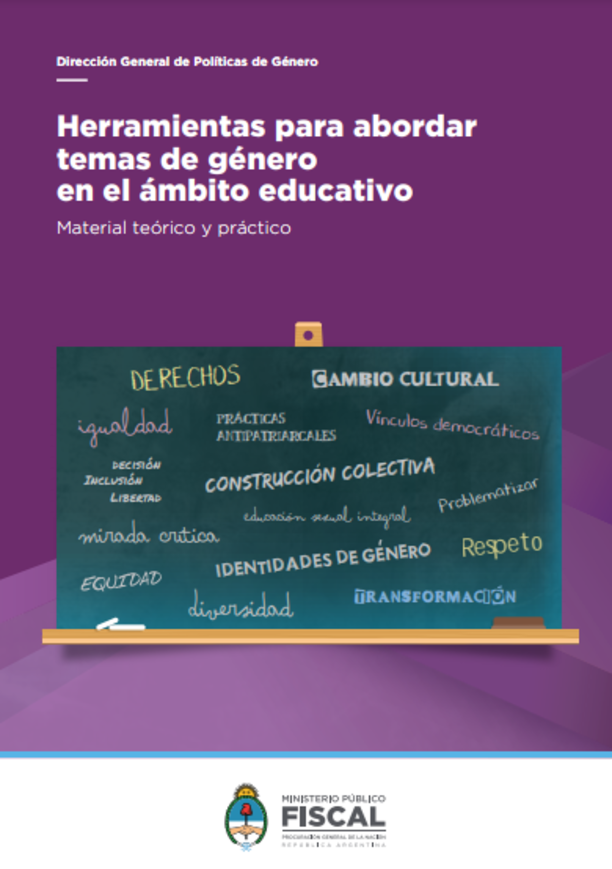 Herramientas para abordar temas de género en el ámbito educativo. Material teórico y práctico