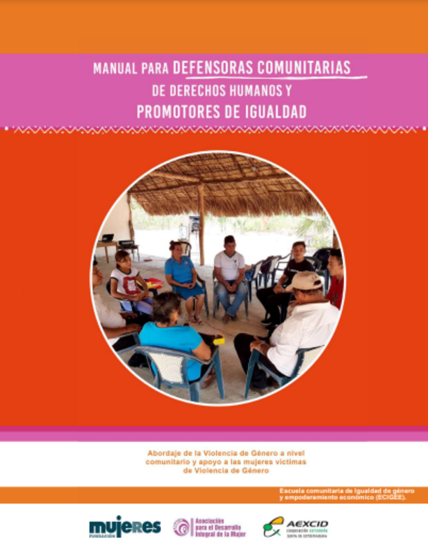 Manual para defensoras comunitarias de derechos y promotores de igualdad