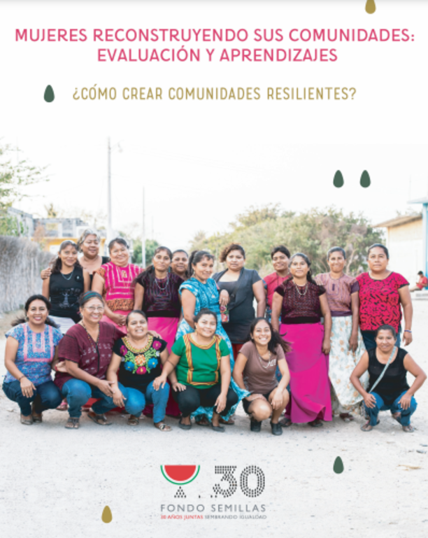 Mujeres reconstruyendo sus comunidades: evaluación y aprendizajes ¿Cómo crear comunidades resilientes?