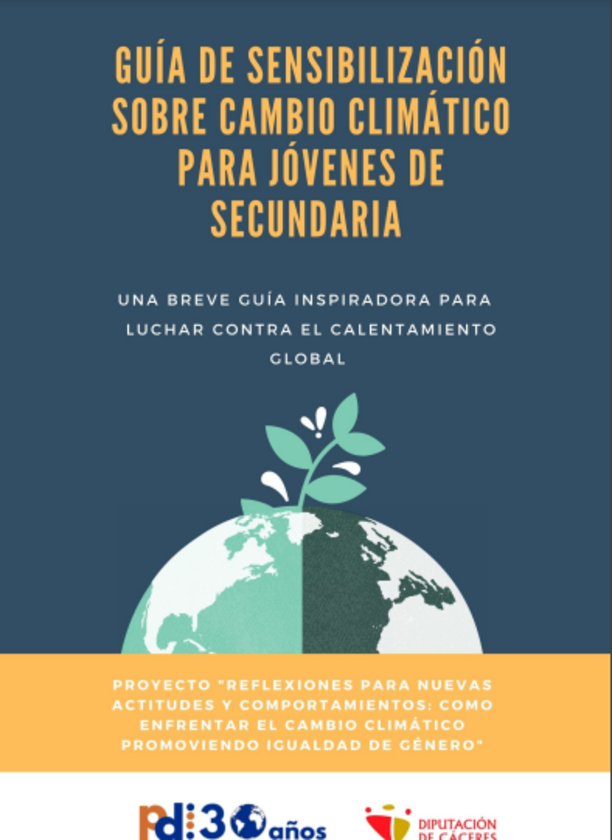 Guía de sensibilización sobre cambio climático para jóvenes de secundaria