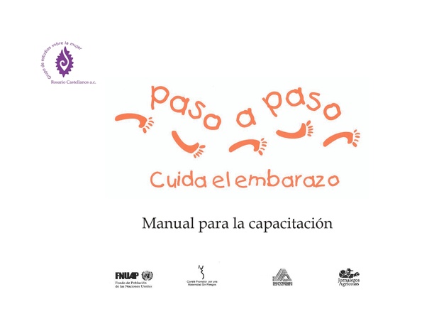 Paso a paso cuida el embarazo: Manual de capacitación
