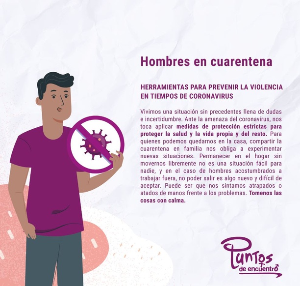 Hombres en cuarentena